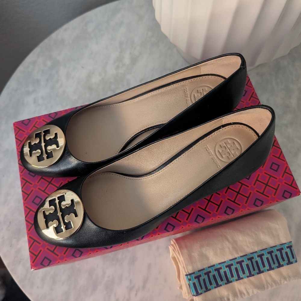 Tory Burch Leather Pumps Size 7.5
